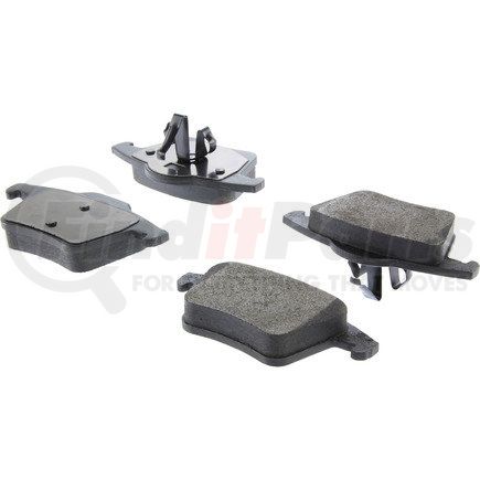 104.098 by CENTRIC - Posi Quiet Semi-Metallic Brake Pads with Hardware