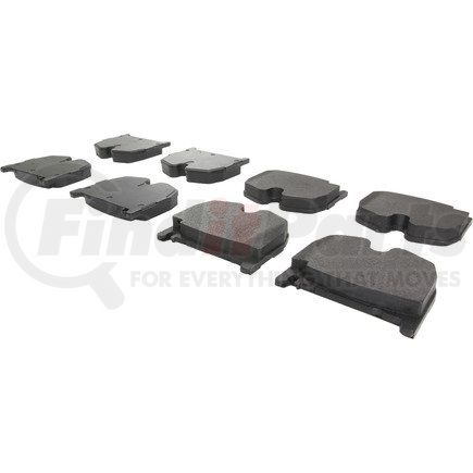 104.09830 by CENTRIC - Posi Quiet Semi-Metallic Brake Pads with Hardware