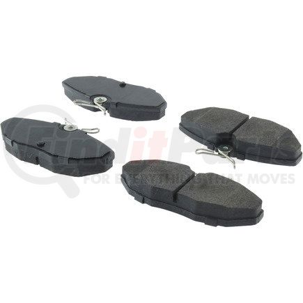 104.09440 by CENTRIC - Posi Quiet Semi-Metallic Brake Pads with Hardware