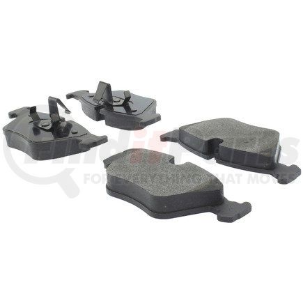 104.09460 by CENTRIC - Posi Quiet Semi-Metallic Brake Pads with Hardware