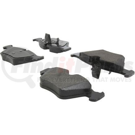 104.09470 by CENTRIC - Posi Quiet Semi-Metallic Brake Pads with Hardware