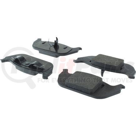 104.0952 by CENTRIC - Posi Quiet Semi-Metallic Brake Pads with Hardware