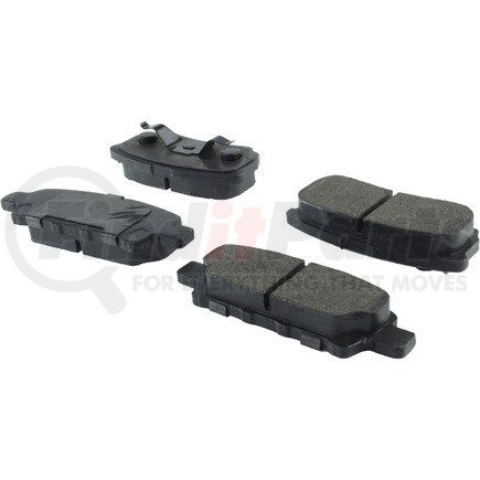 104.10370 by CENTRIC - Posi Quiet Semi-Metallic Brake Pads with Hardware