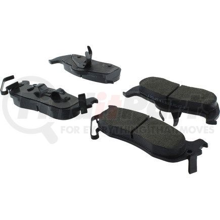 Centric 104.10410 Disc Brake Pad Set Posi Quiet Semi-Metallic Brake Pads with Hardware