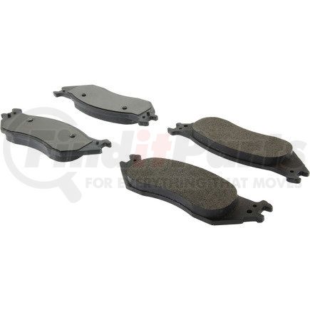 104.10450 by CENTRIC - Posi Quiet Semi-Metallic Brake Pads with Hardware