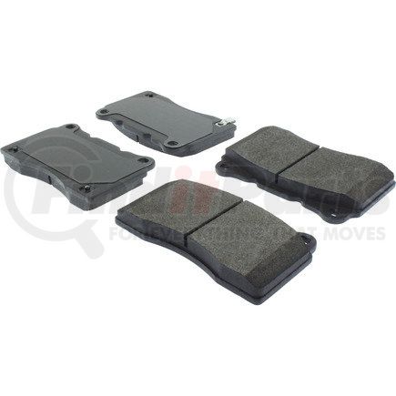 104.10500 by CENTRIC - Posi Quiet Semi-Metallic Brake Pads with Hardware
