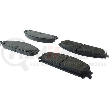 104.10580 by CENTRIC - Posi Quiet Semi-Metallic Brake Pads with Hardware