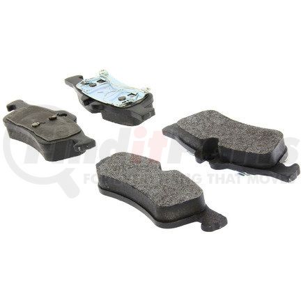 104.106 by CENTRIC - Posi Quiet Semi-Metallic Brake Pads with Hardware