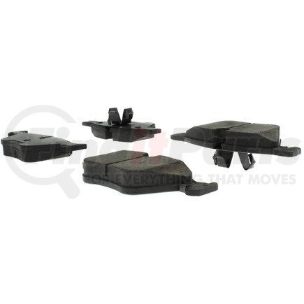 104.10611 by CENTRIC - Posi Quiet Semi-Metallic Brake Pads with Hardware