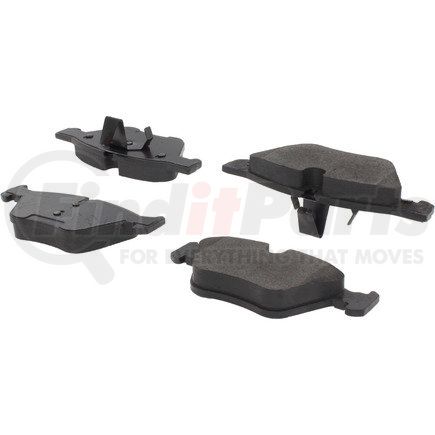 104.10612 by CENTRIC - Posi Quiet Semi-Metallic Brake Pads with Hardware