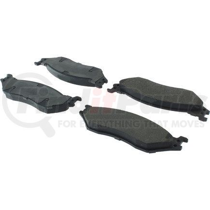 104.10660 by CENTRIC - Posi Quiet Semi-Metallic Brake Pads with Hardware