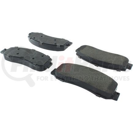 104.10690 by CENTRIC - Posi Quiet Semi-Metallic Brake Pads with Hardware