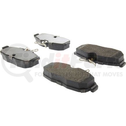 104.10820 by CENTRIC - Posi Quiet Semi-Metallic Brake Pads with Hardware