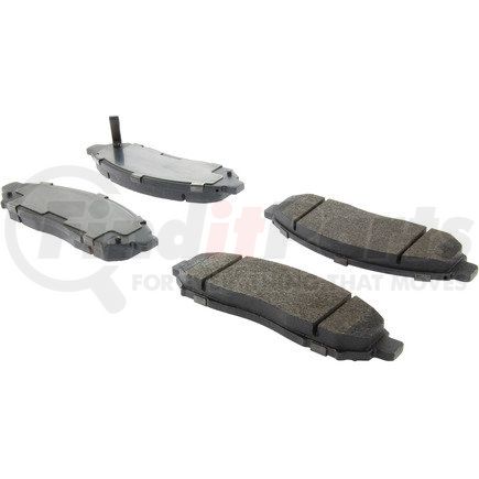 Centric 104.10940 Disc Brake Pad Set Posi Quiet Semi-Metallic Brake Pads with Hardware