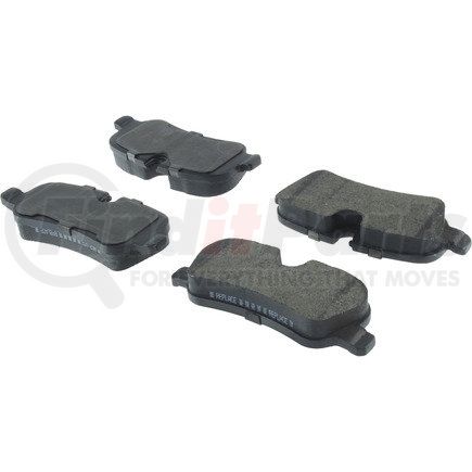 104.10990 by CENTRIC - Posi Quiet Semi-Metallic Brake Pads with Hardware
