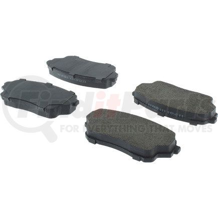 104.11050 by CENTRIC - Posi Quiet Semi-Metallic Brake Pads with Hardware