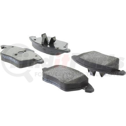 104.11072 by CENTRIC - Posi Quiet Semi-Metallic Brake Pads with Hardware