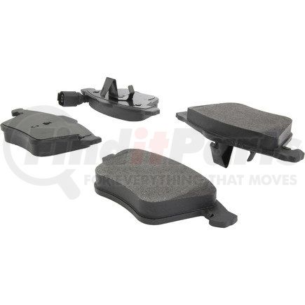 104.11110 by CENTRIC - Posi Quiet Semi-Metallic Brake Pads with Hardware