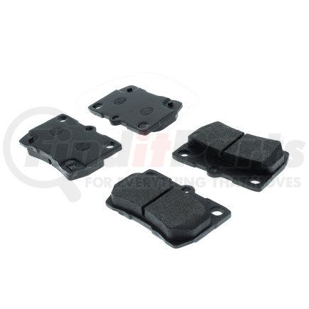 104.11130 by CENTRIC - Posi Quiet Semi-Metallic Brake Pads with Hardware