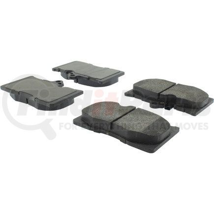 104.11180 by CENTRIC - Posi Quiet Semi-Metallic Brake Pads with Hardware
