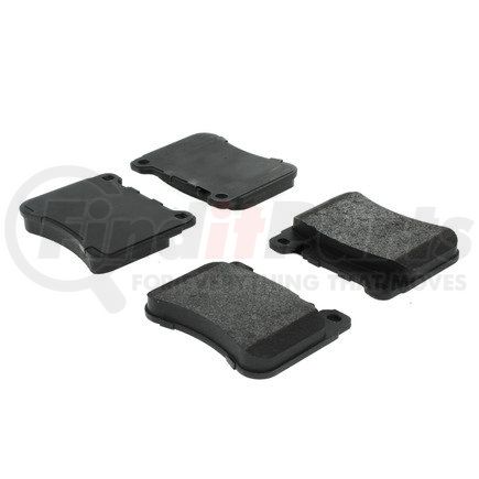 104.11210 by CENTRIC - Posi Quiet Semi-Metallic Brake Pads with Hardware