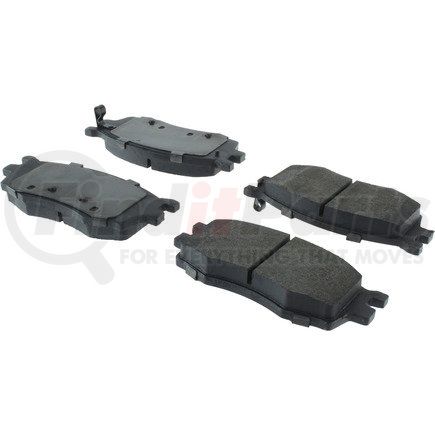 Centric 104.11560 Disc Brake Pad Set Posi Quiet Semi-Metallic Brake Pads with Hardware