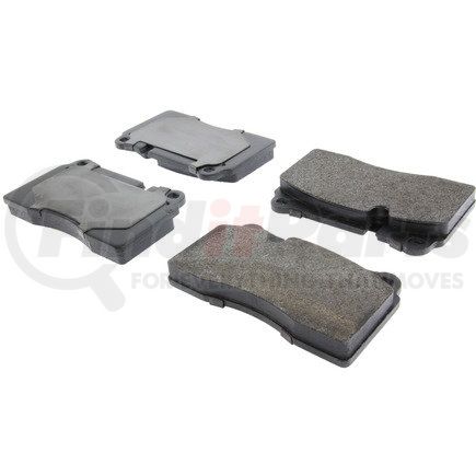 104.11650 by CENTRIC - Posi Quiet Semi-Metallic Brake Pads with Hardware