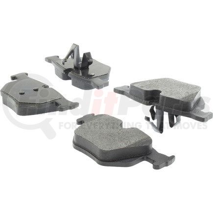 104.11700 by CENTRIC - Posi Quiet Semi-Metallic Brake Pads with Hardware