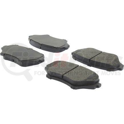 104.11790 by CENTRIC - Posi Quiet Semi-Metallic Brake Pads with Hardware