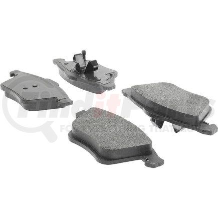 104.11860 by CENTRIC - Posi Quiet Semi-Metallic Brake Pads with Hardware