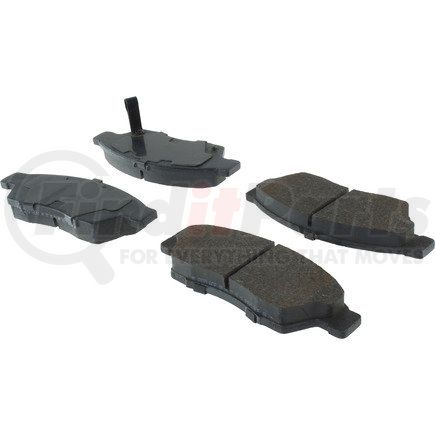 Centric 104.11950 Disc Brake Pad Set Posi Quiet Semi-Metallic Brake Pads with Hardware