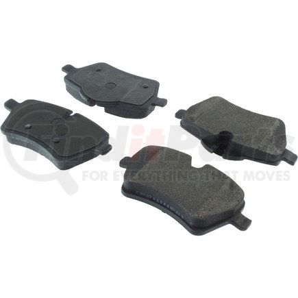 104.12041 by CENTRIC - Posi Quiet Semi-Metallic Brake Pads with Hardware