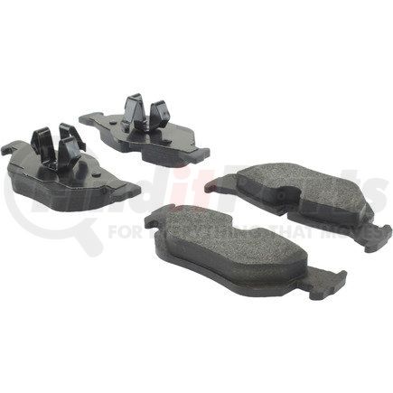 104.12670 by CENTRIC - Posi Quiet Semi-Metallic Brake Pads with Hardware