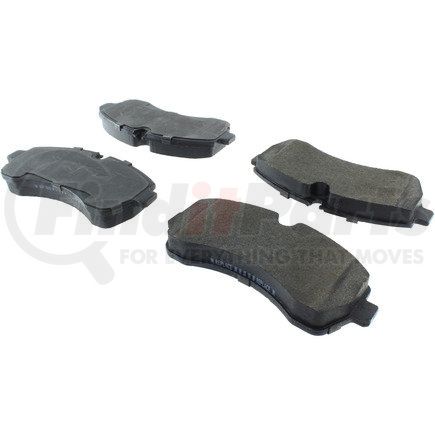 104.12680 by CENTRIC - Posi Quiet Semi-Metallic Brake Pads with Hardware