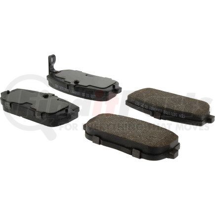 103.11800 by CENTRIC - C-Tek Ceramic Brake Pads with Shims