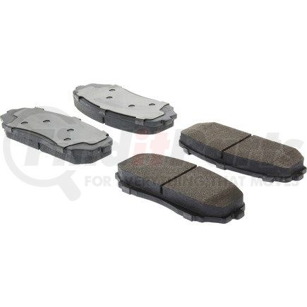 103.12580 by CENTRIC - C-Tek Ceramic Brake Pads with Shims