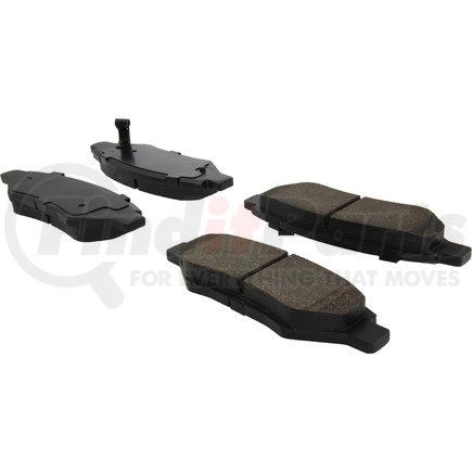 103.13370 by CENTRIC - C-Tek Ceramic Brake Pads with Shims
