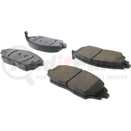 103.17020 by CENTRIC - C-Tek Ceramic Brake Pads with Shims