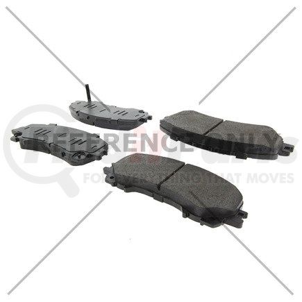 103.17360 by CENTRIC - C-Tek Ceramic Brake Pads with Shims