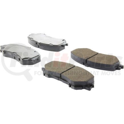 103.17370 by CENTRIC - C-Tek Ceramic Brake Pads with Shims