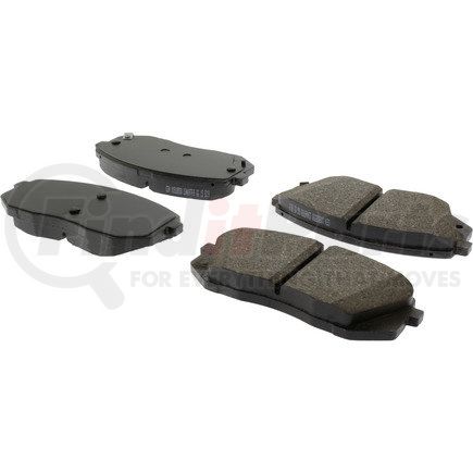 103.18550 by CENTRIC - C-Tek Ceramic Brake Pads with Shims