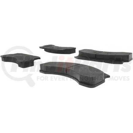 104.02360 by CENTRIC - Posi Quiet Semi-Metallic Brake Pads