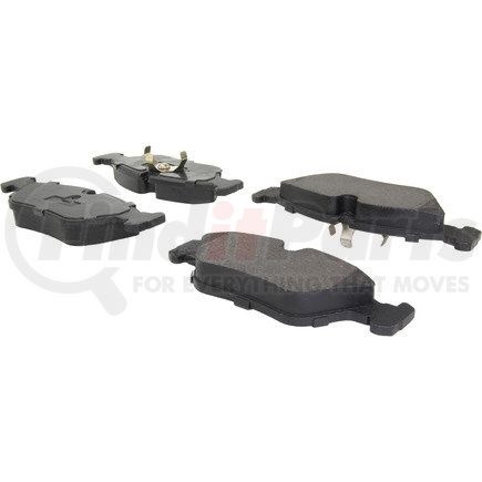 104.02530 by CENTRIC - Posi Quiet Semi-Metallic Brake Pads with Hardware