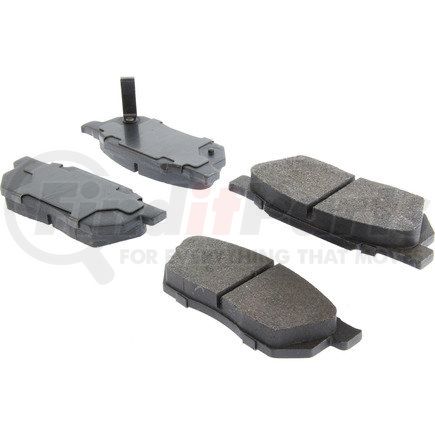 104.02560 by CENTRIC - Posi Quiet Semi-Metallic Brake Pads