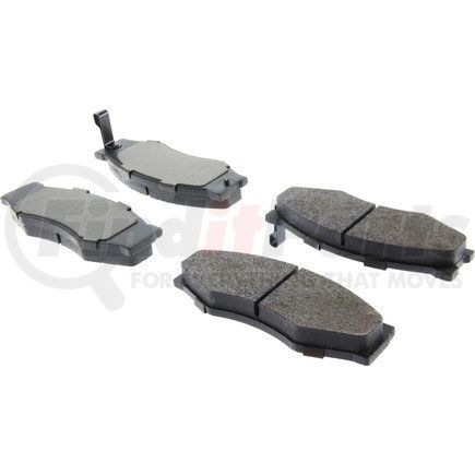 104.02660 by CENTRIC - Posi Quiet Semi-Metallic Brake Pads with Hardware