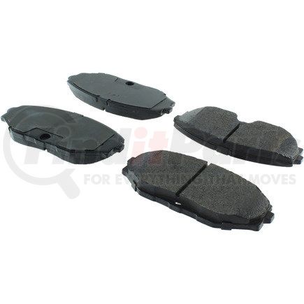 104.04860 by CENTRIC - Posi Quiet Semi-Metallic Brake Pads with Hardware
