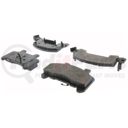 104.02890 by CENTRIC - Posi Quiet Semi-Metallic Brake Pads