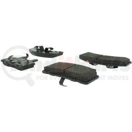 104.03690 by CENTRIC - Posi Quiet Semi-Metallic Brake Pads with Hardware
