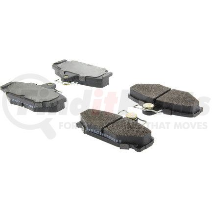 104.03910 by CENTRIC - Posi Quiet Semi-Metallic Brake Pads with Hardware