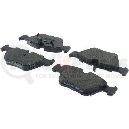 104.03941 by CENTRIC - Disc Brake Pad Set - Semi-Metallic Brake Pads, with Hardware